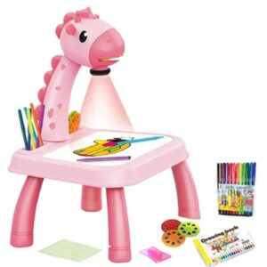 Mesa Didactica Proyector Musica - Rosa